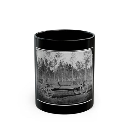 Rappahannock Station, Va. Pontoon Wagon, 50th New York Engineers (U.S. Civil War) Black Coffee Mug