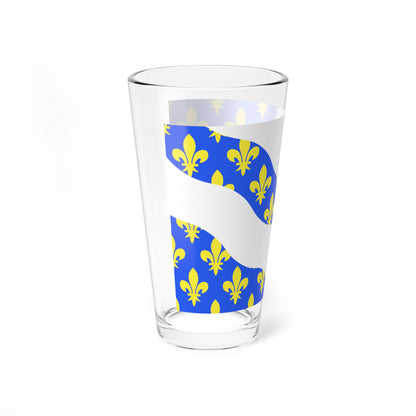 Flag of Yvelines France - Pint Glass 16oz