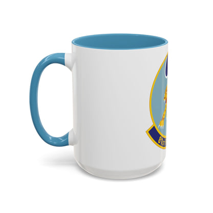 81st Fighter Squadron (U.S. Air Force) Accent Coffee Mug