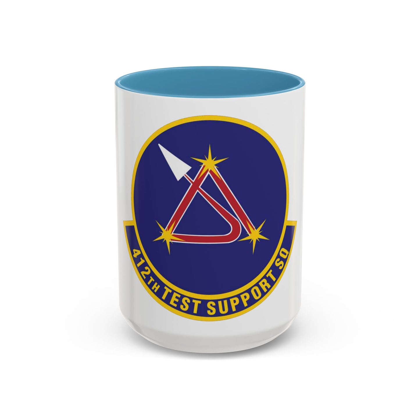 412th Test Support Squadron (U.S. Air Force) Accent Coffee Mug