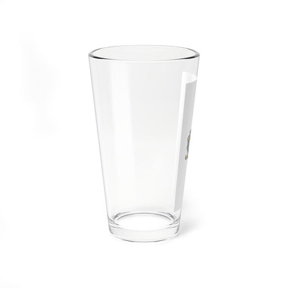 Flag of Lepseny vertical (Hungary) Pint Glass 16oz