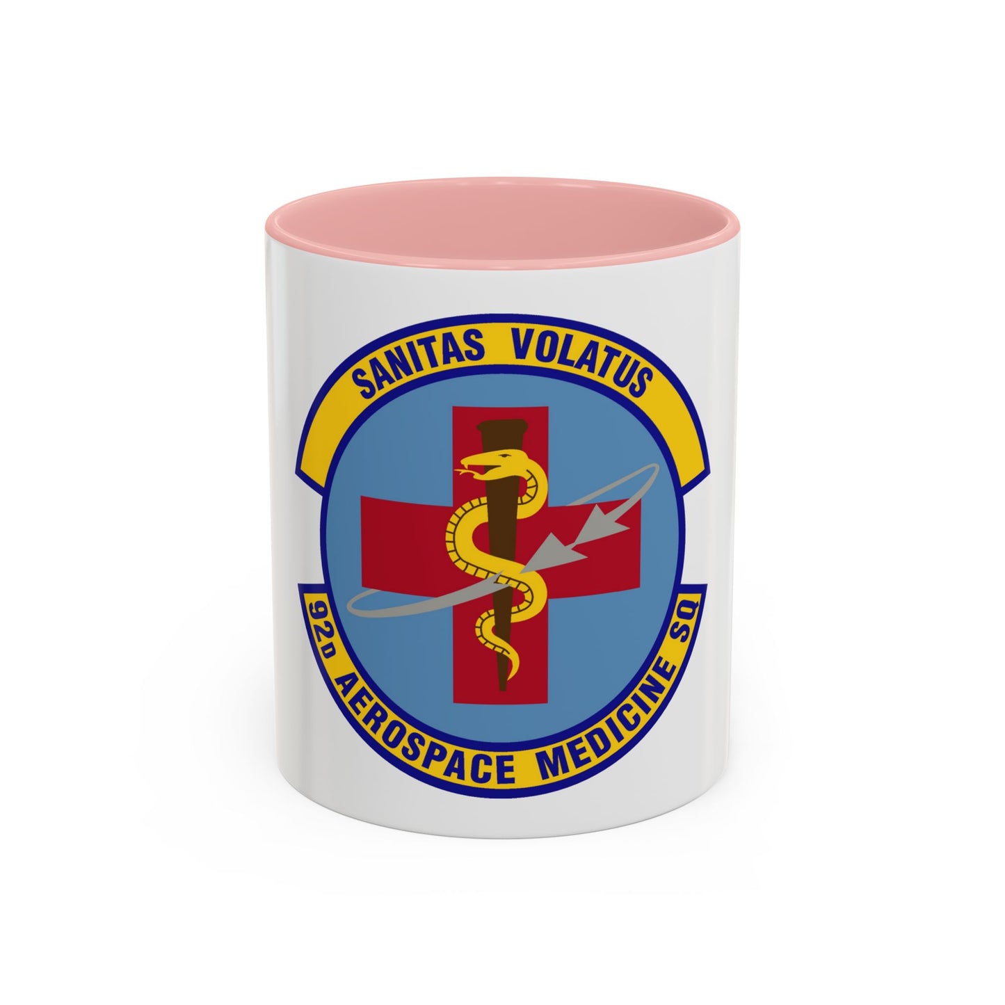 92d Aerospace Medicine Squadron (U.S. Air Force) Accent Coffee Mug