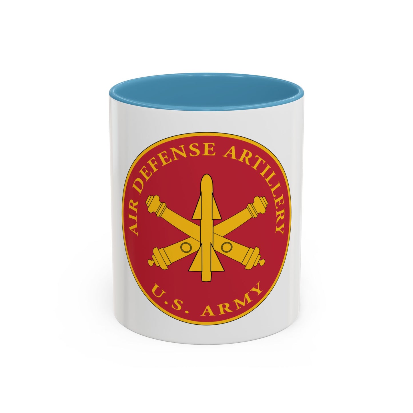 USAADAPLAQUE Air Defense Artillery Branch (U.S. Army) Accent Coffee Mug