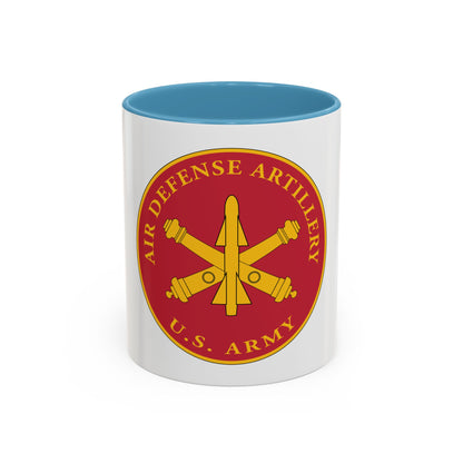 USAADAPLAQUE Air Defense Artillery Branch (U.S. Army) Accent Coffee Mug