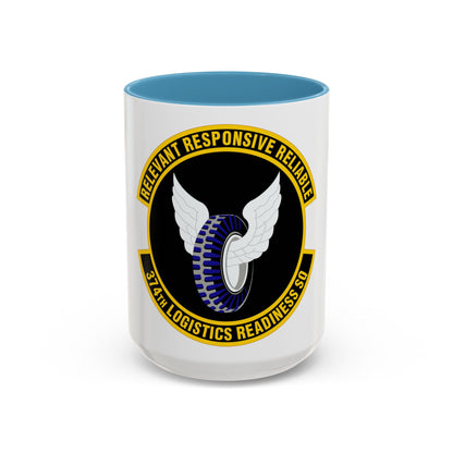 374 Logistics Readiness Squadron PACAF (U.S. Air Force) Accent Coffee Mug