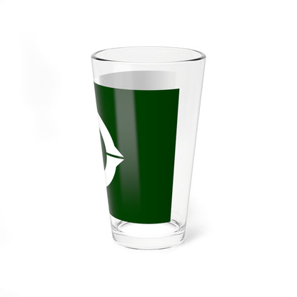 Flag of Kaneyama Fukushima (Japan) Pint Glass 16oz