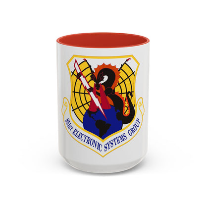 851st Electronic Systems Group (U.S. Air Force) Accent Coffee Mug