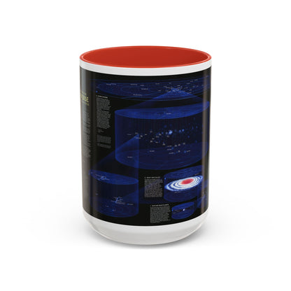 Tasse à café décorative Espace - L'Univers - À travers le temps et l'espace (1983) (Carte)