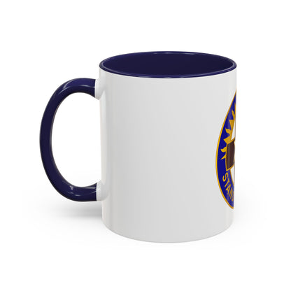 Hawley US Community Hospital (U.S. Army) Accent Coffee Mug