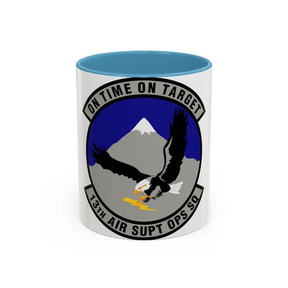 13 Air Support Operations Squadron ACC (U.S. Air Force) Accent Coffee Mug