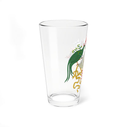 Twelve Symbols national emblem (China) (Coat of Arms) Pint Glass 16oz