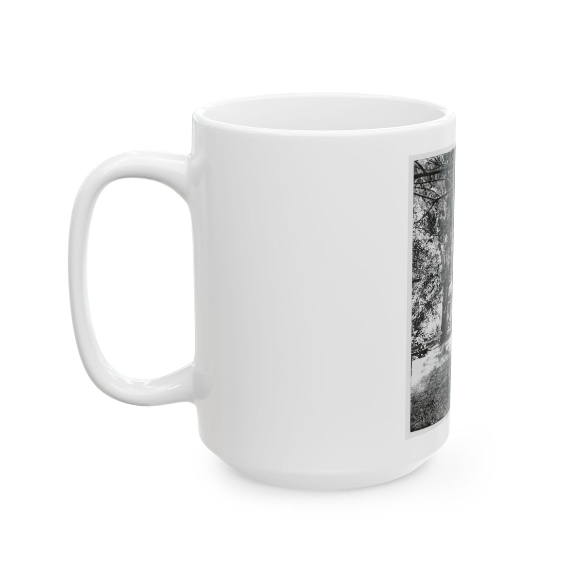 Backyard (U.S. Civil War) White Coffee Mug