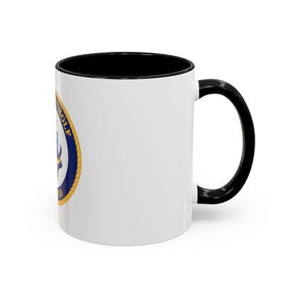 USCGC Bertholf WMSL 750 (U.S. Coast Guard) Accent Coffee Mug