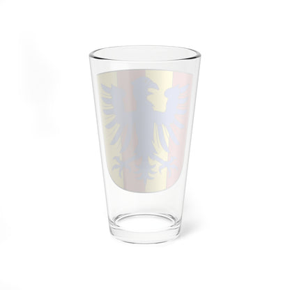 Wisen-blazon (Switzerland) (Coat of Arms) Pint Glass 16oz