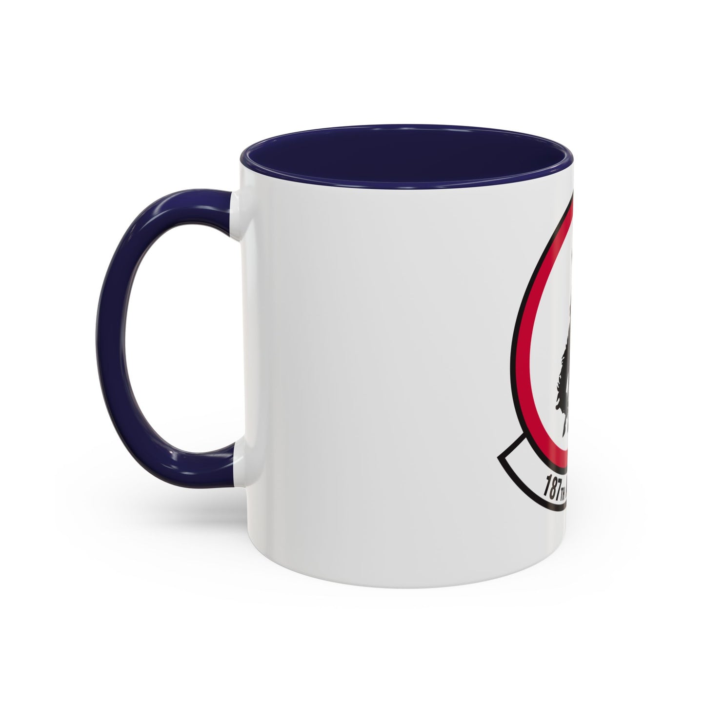 187 Airlift Squadron (U.S. Air Force) Accent Coffee Mug