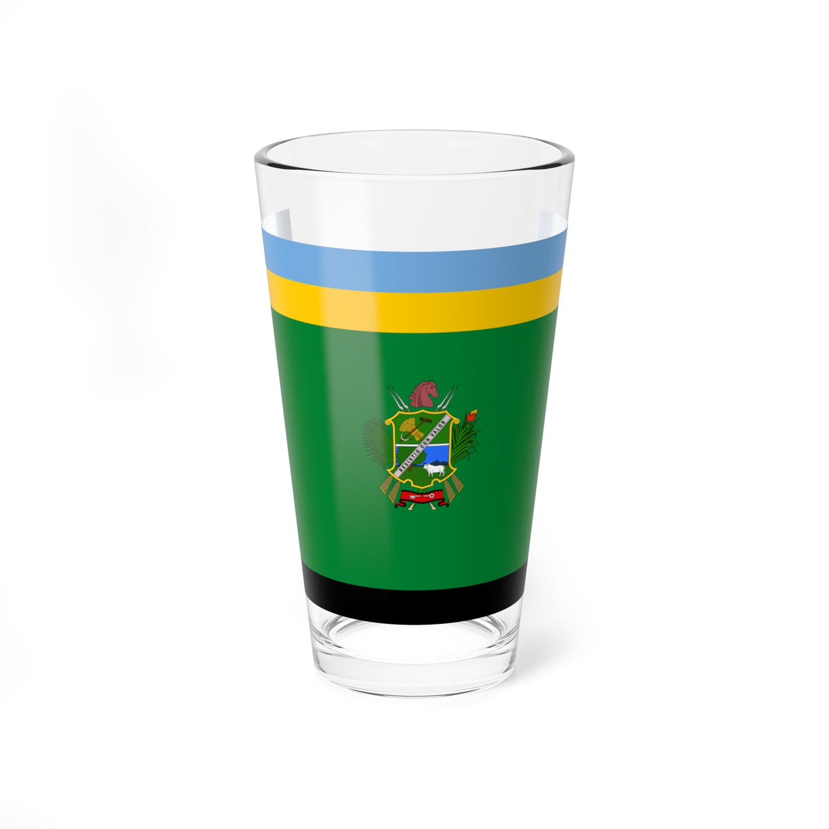 Propuesta de bandera para el Estado Monagas 45 (Venezuela) Pint Glass 16oz