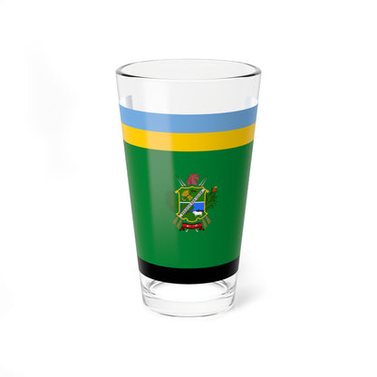 Propuesta de bandera para el Estado Monagas 45 (Venezuela) Pint Glass 16oz