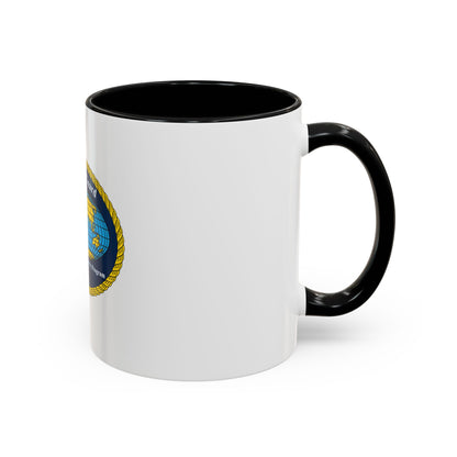 International Port Security Program USCG (U.S. Coast Guard) Accent Coffee Mug