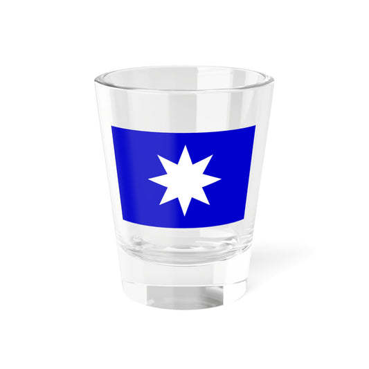 Flag of the Confederacy of Independent Kingdoms of Fiji (Fiji) Shot Glass 1.5oz