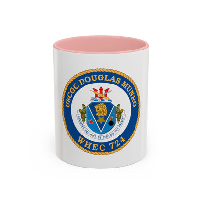 USCGC Douglas Munro (U.S. Coast Guard) Accent Coffee Mug