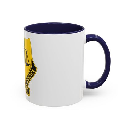 724 Military Police Battalion (U.S. Army) Accent Coffee Mug
