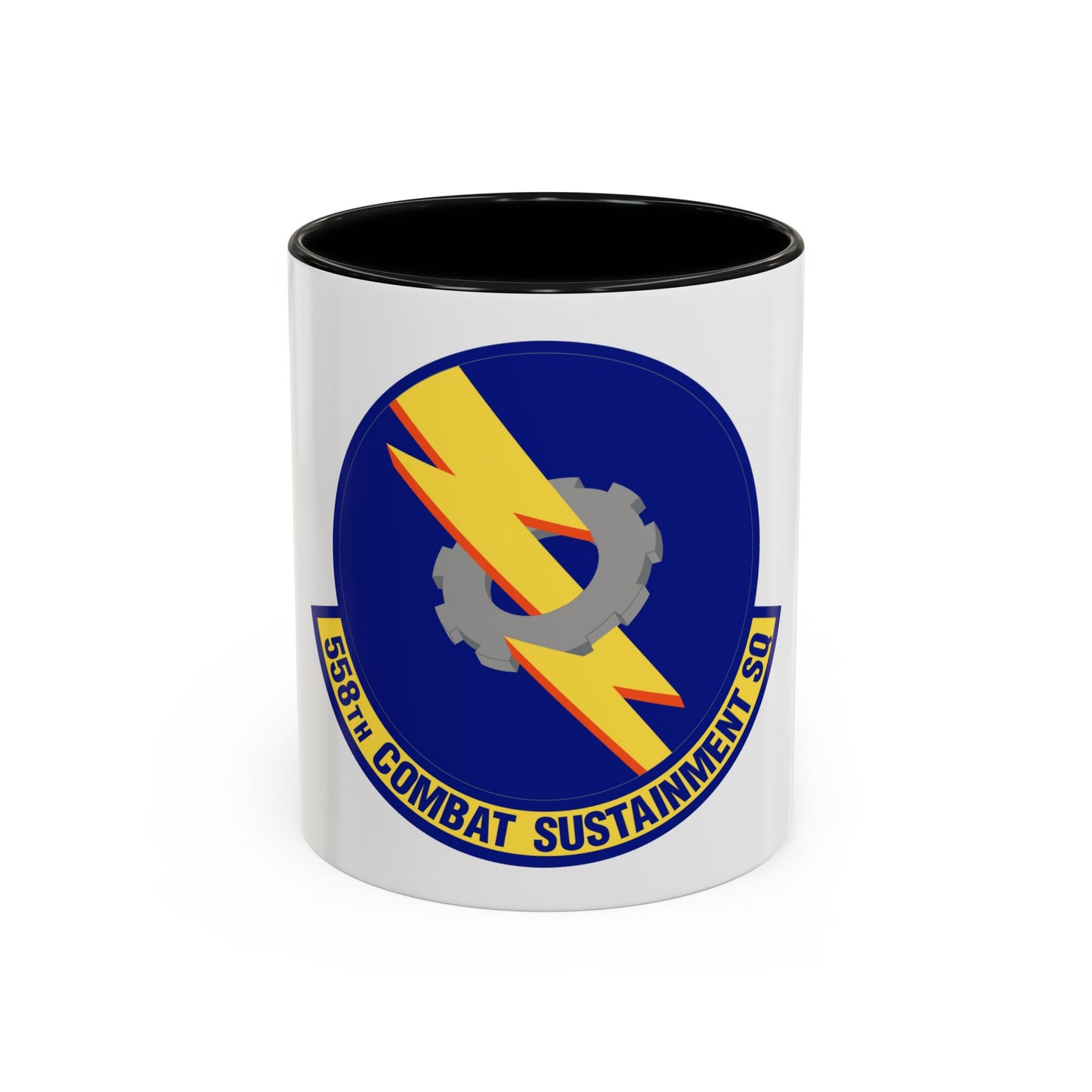 558th Combat Sustainment Squadron (U.S. Air Force) Accent Coffee Mug