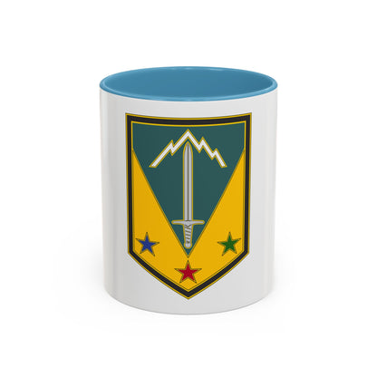 3 Maneuver Enhancement Brigade (U.S. Army) Accent Coffee Mug