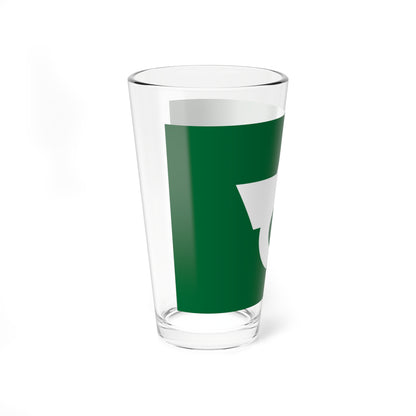 Flag of Ono Iwate 1977-2006 (Japan) Pint Glass 16oz