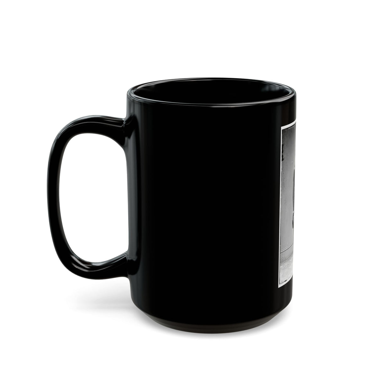 Brig. Gen. John Riggin 001 (U.S. Civil War) Black Coffee Mug