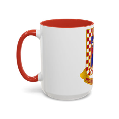 140th Field Artillery Battalion (U.S. Army) Accent Coffee Mug