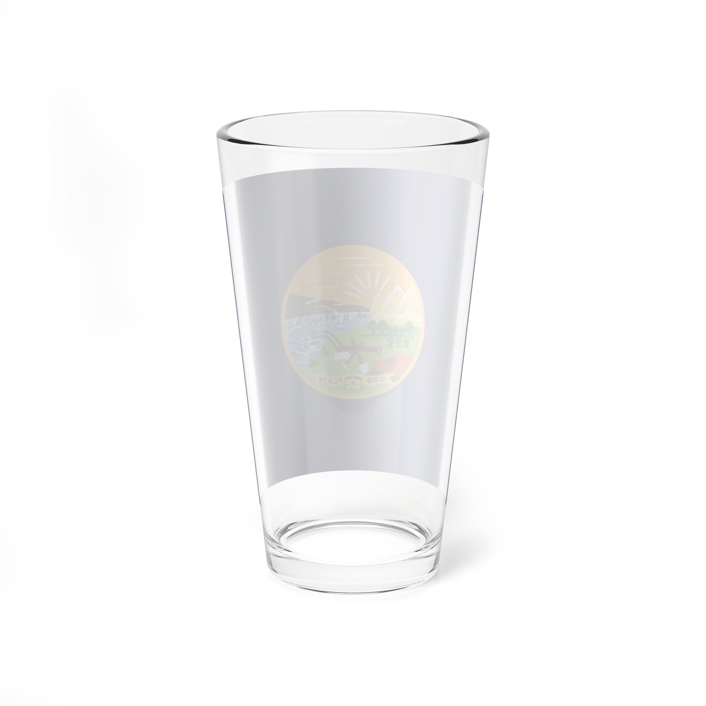 Flag of Montana 1905-1981 (United States) Pint Glass 16oz