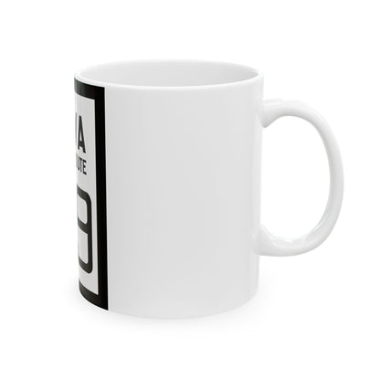 WV-59 1922 (Virginia) (Road Sign) White Coffee Mug-Go Mug Yourself