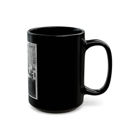 Charleston, S.C. Graveyard Of The Ruined Circular Church (U.S. Civil War) Black Coffee Mug