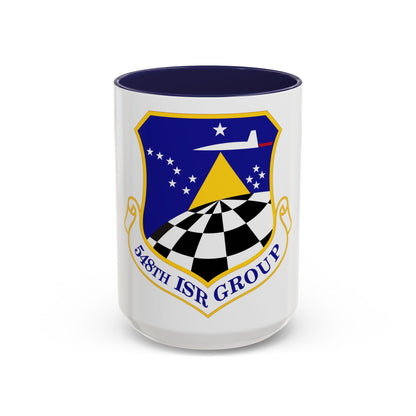 548 Intelligence Surveillance and Reconnaissance Group ACC (U.S. Air Force) Accent Coffee Mug