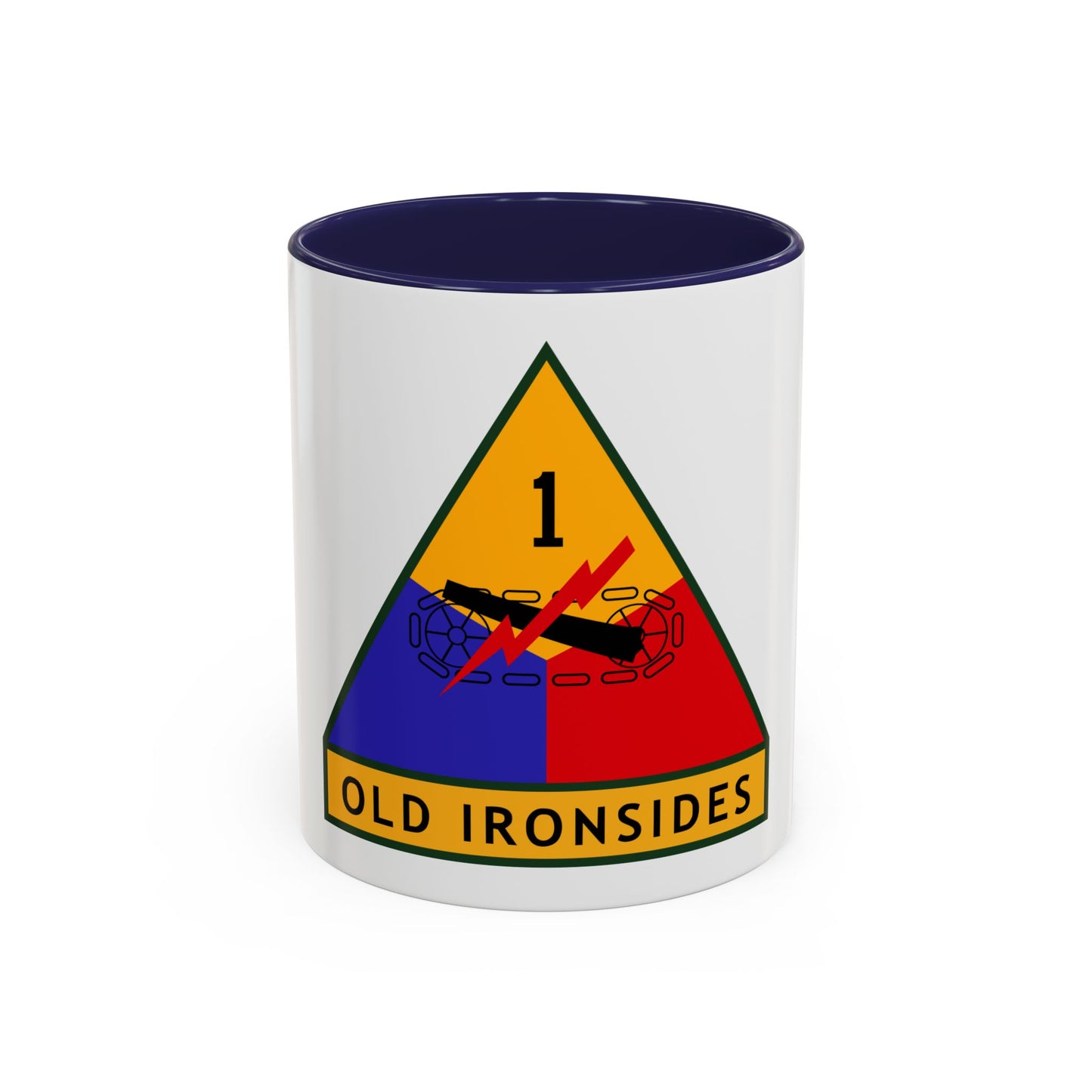 1st Armored Division (U.S. Army) Accent Coffee Mug