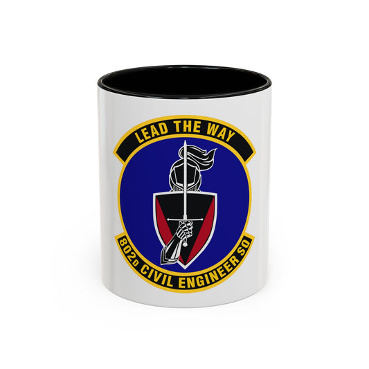 802d Civil Engineer Squadron (U.S. Air Force) Accent Coffee Mug