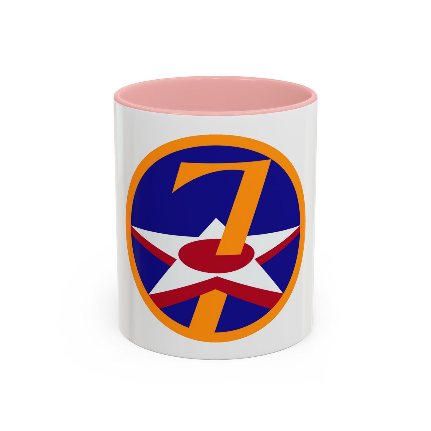 7 Air Force (U.S. Army) Accent Coffee Mug