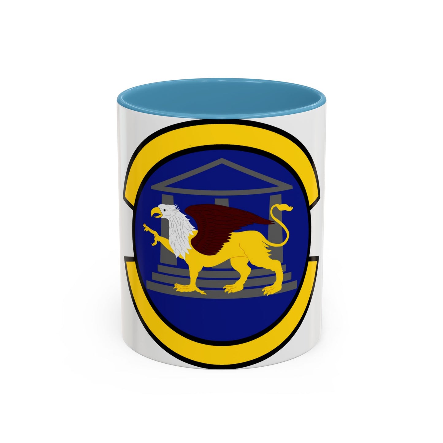 100 Maintenance Operations Squadron USAFE (U.S. Air Force) Accent Coffee Mug