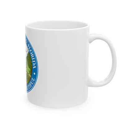 Seal of Orlando Florida - White Coffee Mug