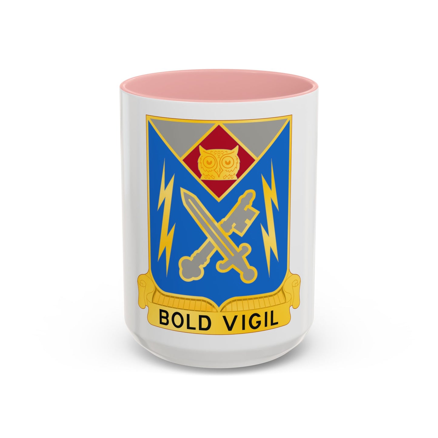 105 Military Intelligence Battalion (U.S. Army) Accent Coffee Mug