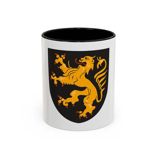 Coat of arms of the Duchy of Brabant - Accent Coffee Mug