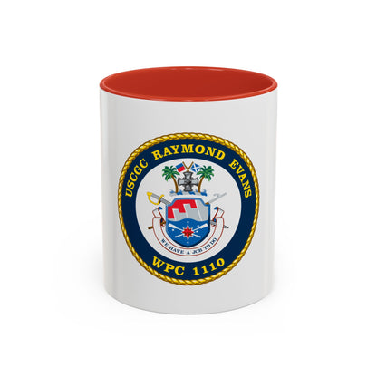 USCGC Raymond Evans WPC 1110 (U.S. Coast Guard) Accent Coffee Mug