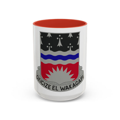 164 Engineer Battalion (U.S. Army) Accent Coffee Mug
