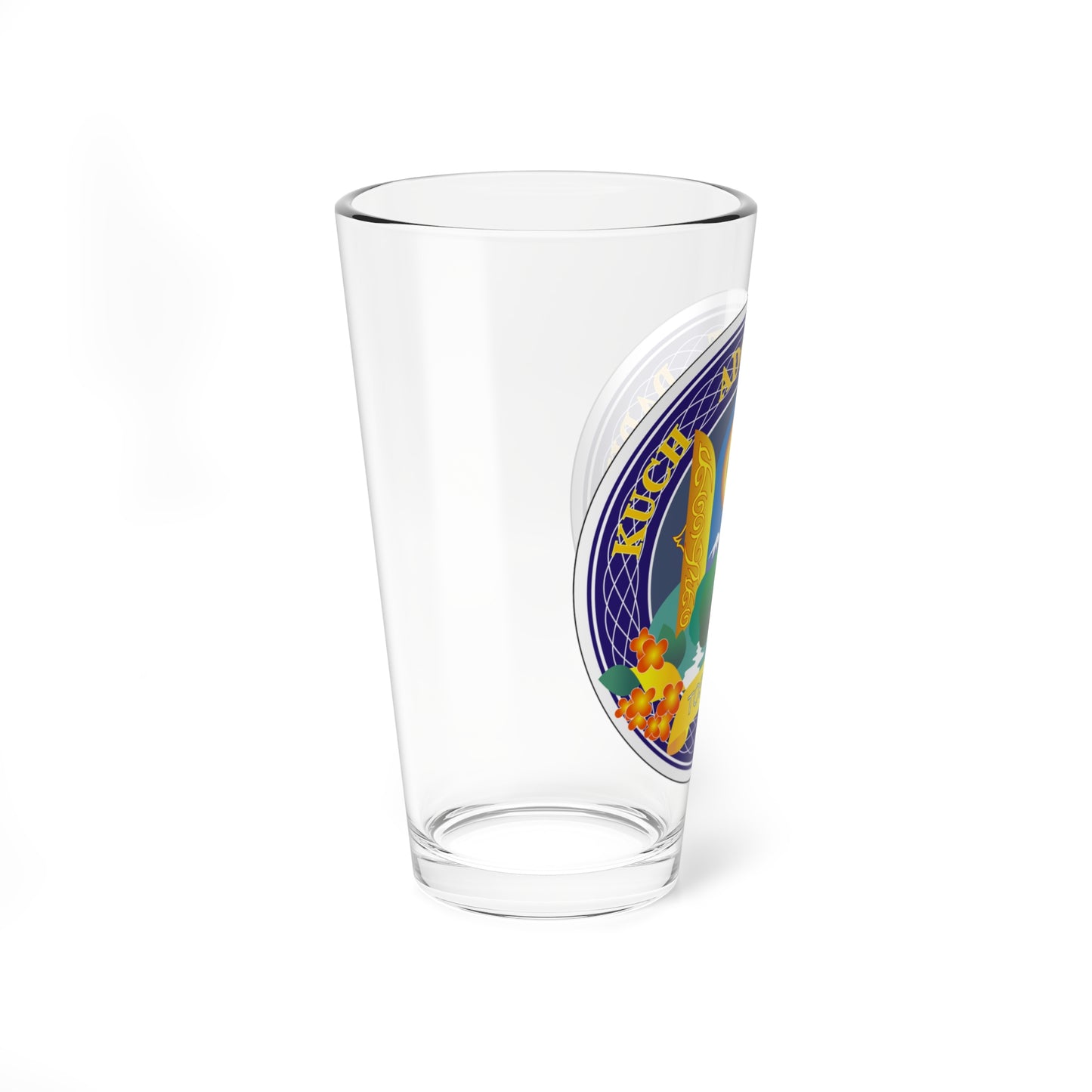 Emblem of Tashkent (Uzbekistan) (Coat of Arms) Pint Glass 16oz