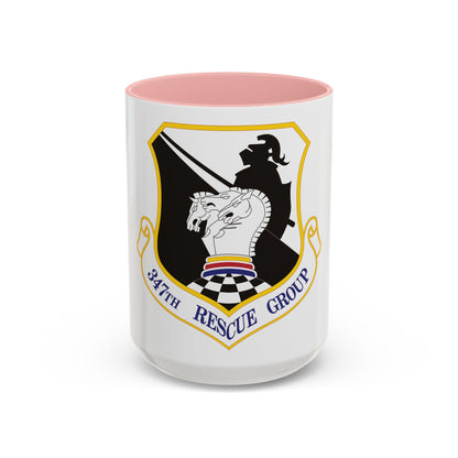 347th Rescue Group (U.S. Air Force) Accent Coffee Mug