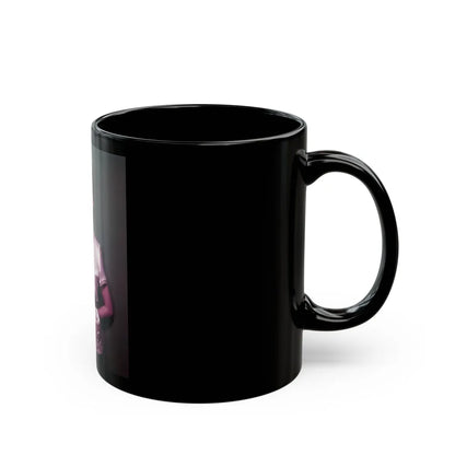 Barbara Rush #112 (Vintage Female Icon) Black Coffee Mug-Go Mug Yourself