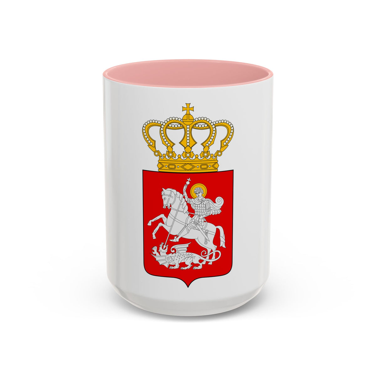 Lesser coat of arms of Georgia - Accent Coffee Mug