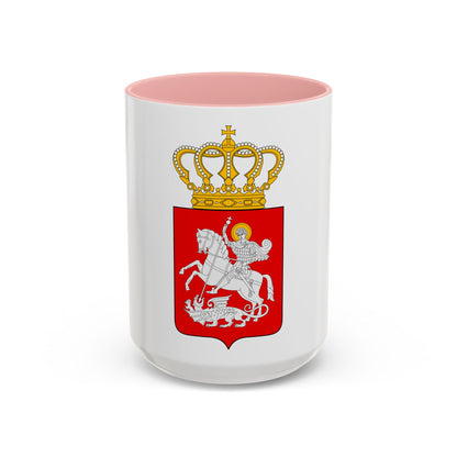 Lesser coat of arms of Georgia - Accent Coffee Mug