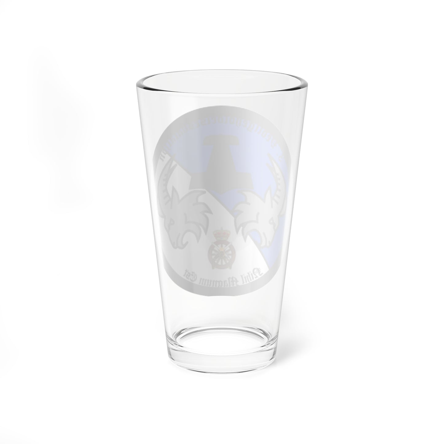 Emblem for the 2-III-TRR (Denmark) (Coat of Arms) Pint Glass 16oz