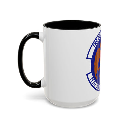 717th Air Base Squadron (U.S. Air Force) Accent Coffee Mug